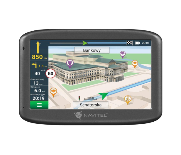 Navitel E505 Magnetic 5'' Europa Dożywotnia - 478495 - zdjęcie